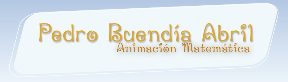 Pedro Buendía Abril - Animación matemática